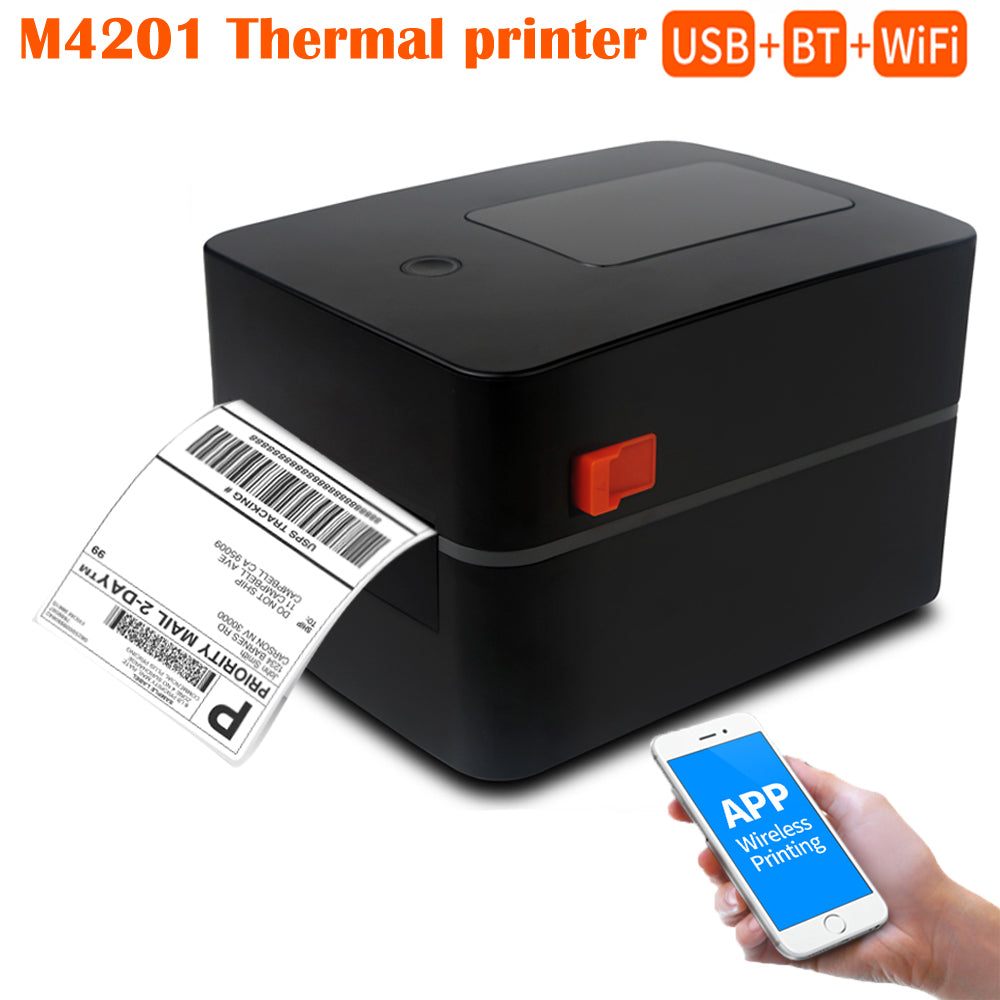 Thermal Wristband & Label Printer — 4x6 Desktop, 203 DPI