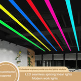Linear LED Pendant Light — Modular Aluminum Profile