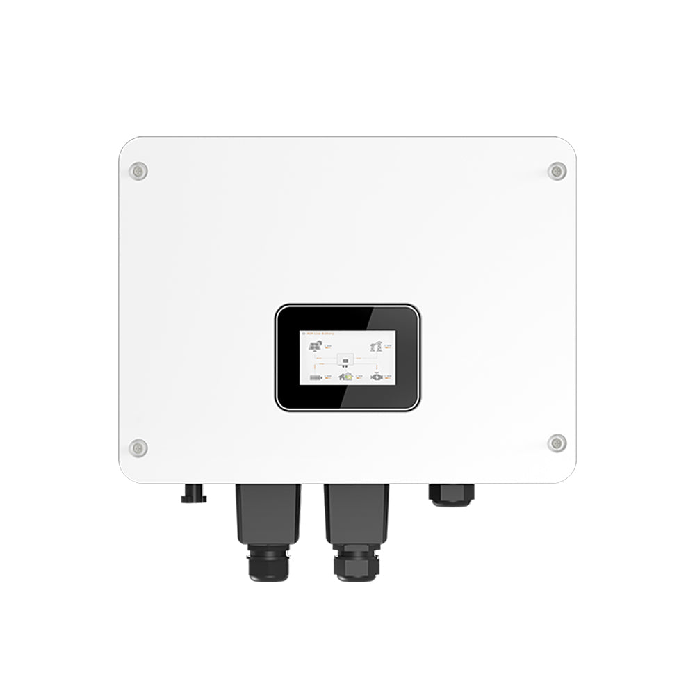 Off-Grid Hybrid Solar Power System Kit with LiFePO4 Storage