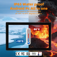 Industrial IP65 Waterproof Capacitive Touch Screen Monitor image preview