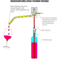 Automatic Wine Dispensing System — Lighted Stainless Steel Cooler image preview