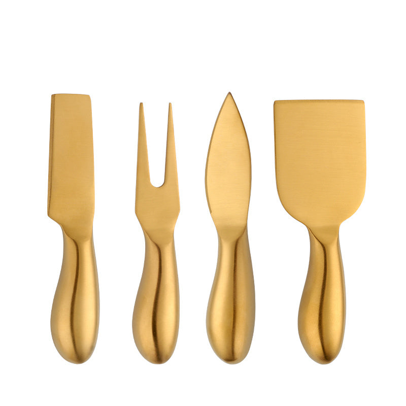 Stainless Steel Dessert Cutlery Set — 4-Piece