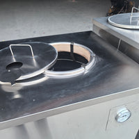 Commercial Gas Clay Tandoor Oven — Stainless Steel image preview