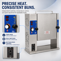 Conveyor Bun Toaster — Vertical, Adjustable Speed image preview