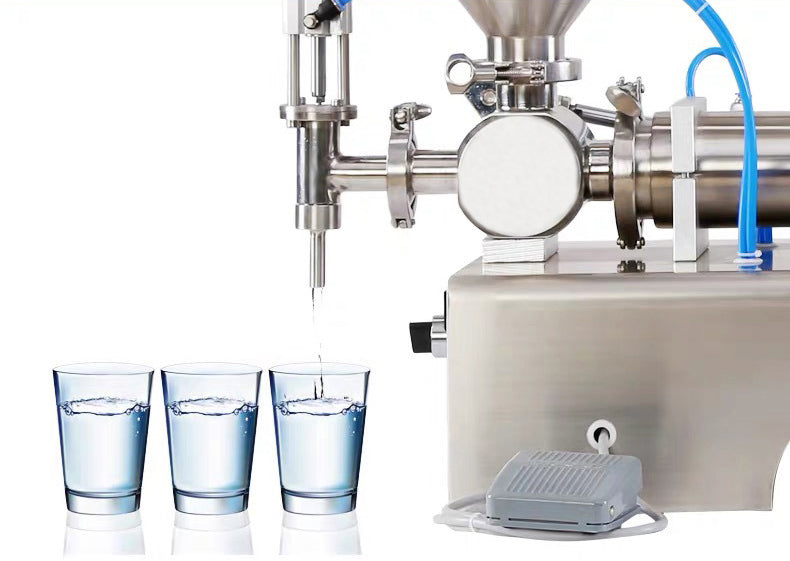 Semi-Automatic Piston Filling Machine — Single-Head Liquid & Paste