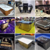 LED Infinity Mirror Bar Table for Nightclubs &amp; Lounges image preview