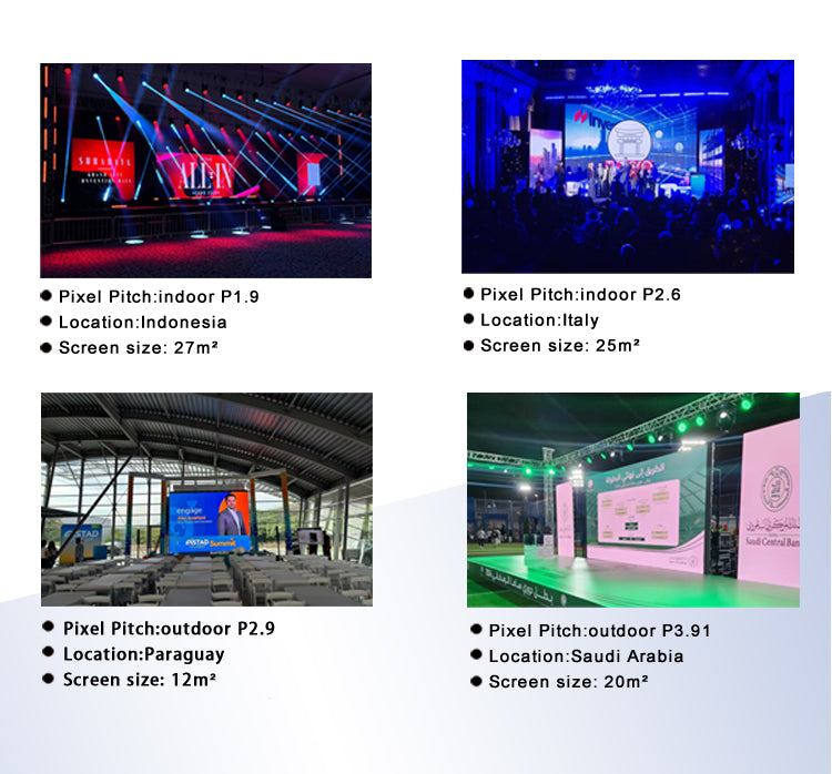 LED Video Wall — Indoor/Outdoor Panels, P1.9–P4.81