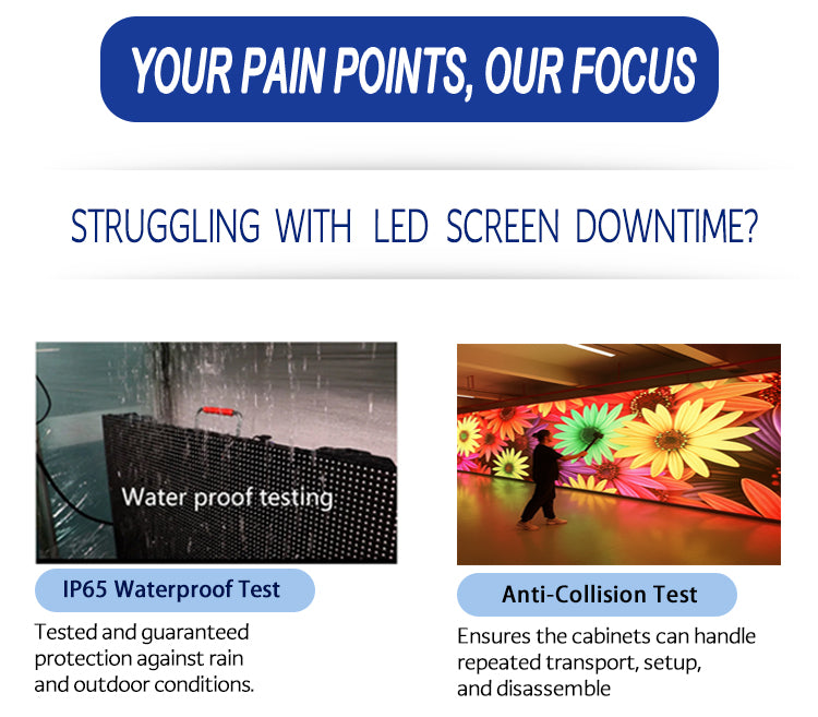 LED Video Wall — Indoor/Outdoor Panels, P1.9–P4.81