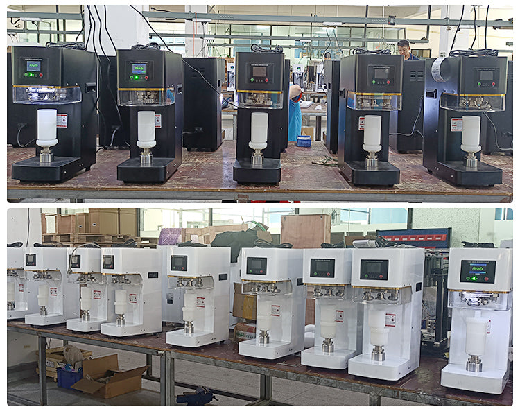 Automatic Can Sealer Machine — Interchangeable Bases