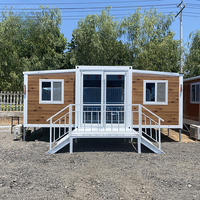 Vista previa de la imagen de Expandable Container House — Flat-Pack Modular Cabin