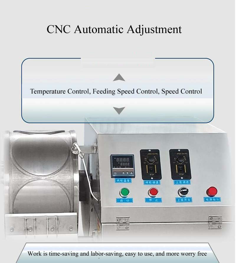 Commercial Automatic Spring Roll Sheet Machine — Gas-Heated