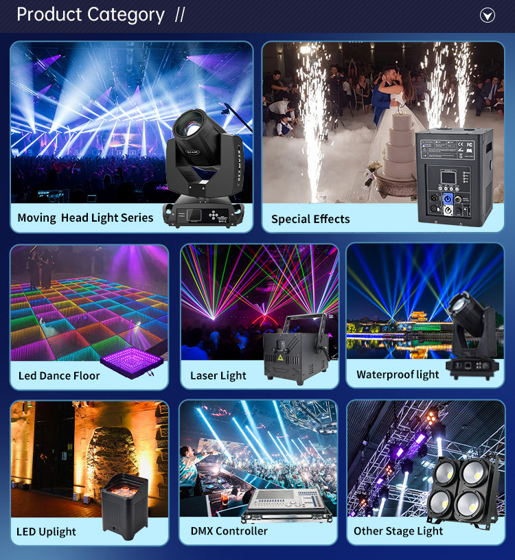 Cold Spark Machine — 750W DMX Sparkler Fountain
