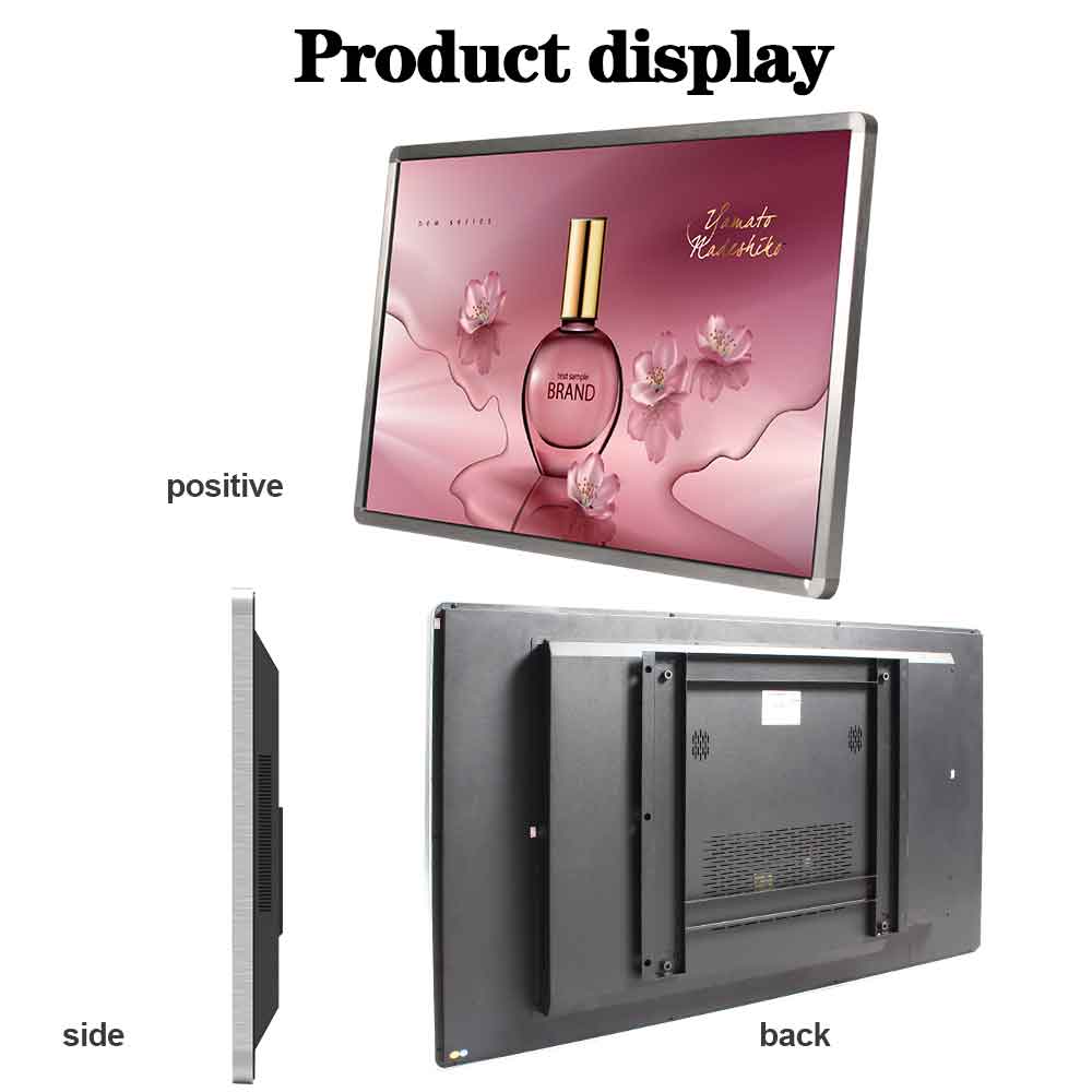 Wall-Mounted Touchscreen Digital Menu Board — Android LCD Display