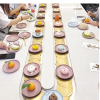 Kaiten Sushi Conveyor Belt with Food Delivery Robot image preview