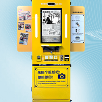 Commercial Photo Booth Vending Kiosk — Touchscreen, Custom Graphics image preview