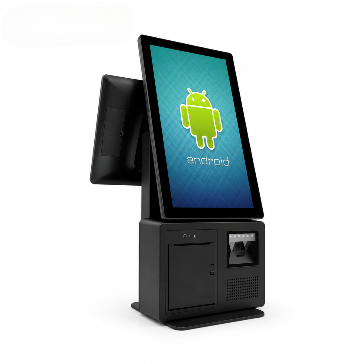 15.6" Dual-Screen All-in-One POS System — Windows / Android