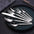 Embossed Textured Stainless Steel Cutlery Set