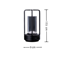 Cordless Rechargeable LED Table Lamp — Touch Dimmable, Aluminum image preview