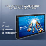 Outdoor Waterproof LED Light Box — Custom Illuminated Advertising Sign