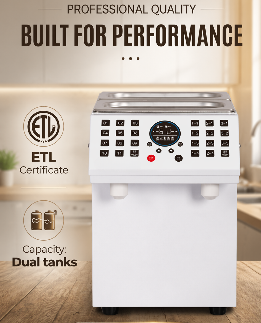 Automatic Fructose Dispenser — High-Precision Syrup Doser (Dual 5L)