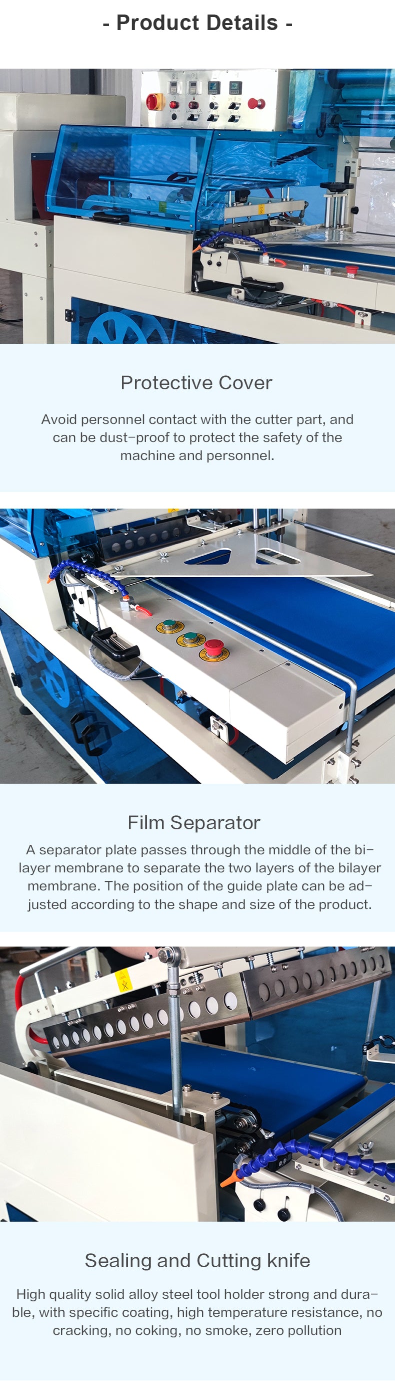 Automatic L-Bar Sealer & Shrink Wrap Tunnel Machine