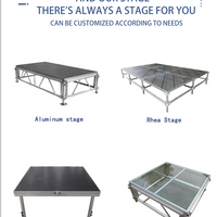 Portable Aluminum Stage Platform — Modular Concert & Event Staging image preview