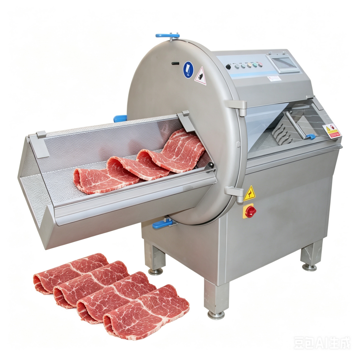 Automatic Frozen Meat Slicing Machine — Commercial Meat Cutter