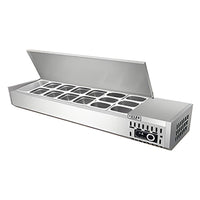 Refrigerated Countertop Salad &amp; Prep Rail image preview