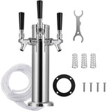 Triple-Tap Draft Beer Tower