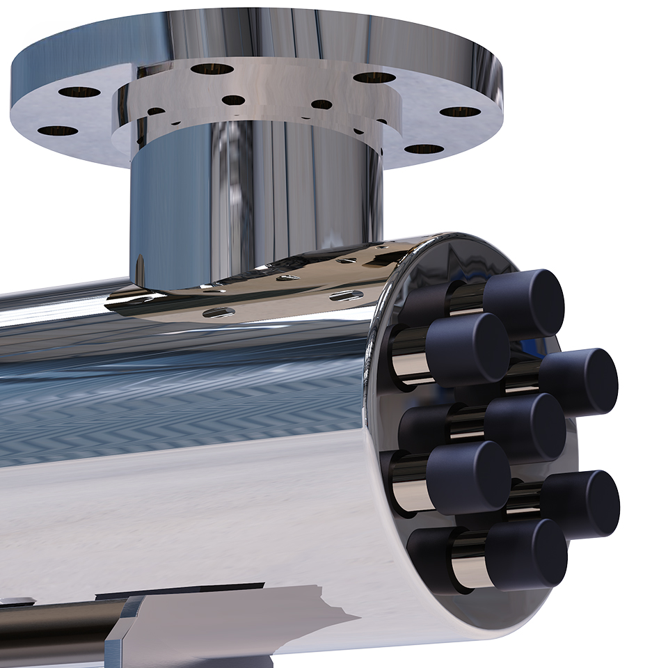 Industrial UV Water Disinfection System — Stainless Steel, Auto-Clean