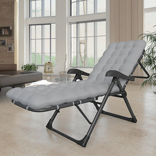 Zero-Gravity Outdoor Lounge Chair — Folding Recliner with Adjustable Headrest
