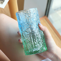 Gradient Glass with Tree Texture — Blue &amp; Pink Sets image preview