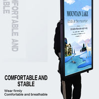 Portable Backpack LED Billboard — Double-Sided Light Box image preview