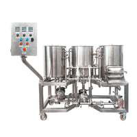 Nano Craft Beer Brewing System — 3-Vessel Electric Brewhouse image preview