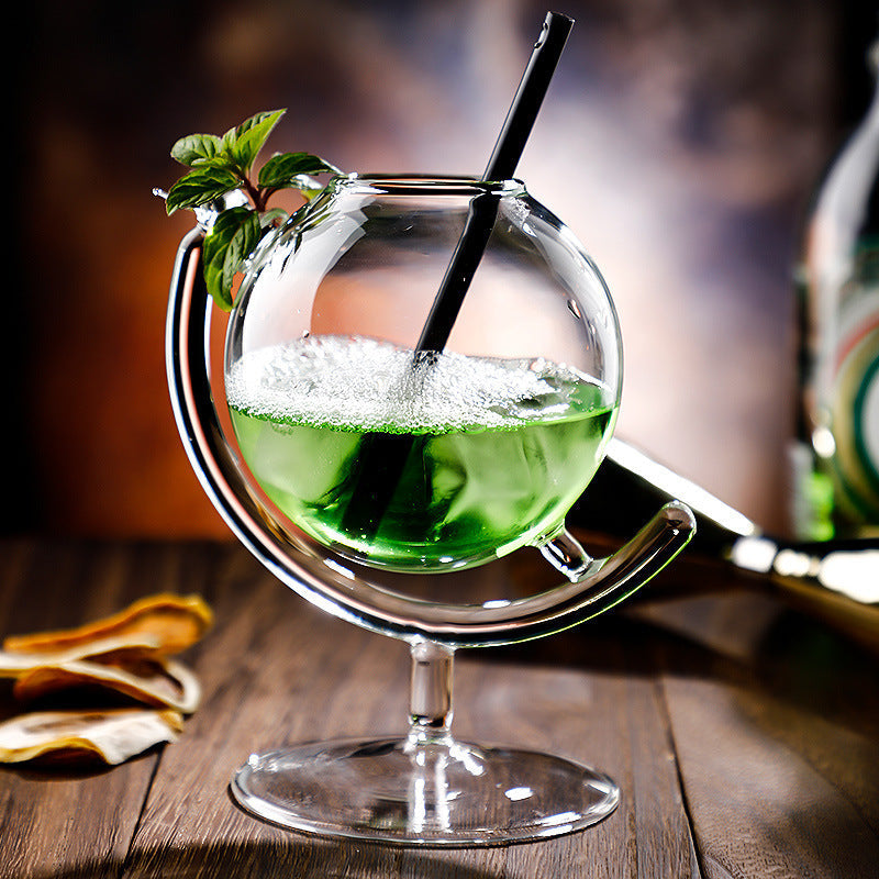Globe Cocktail Glass — 400ml Sphere-Shaped