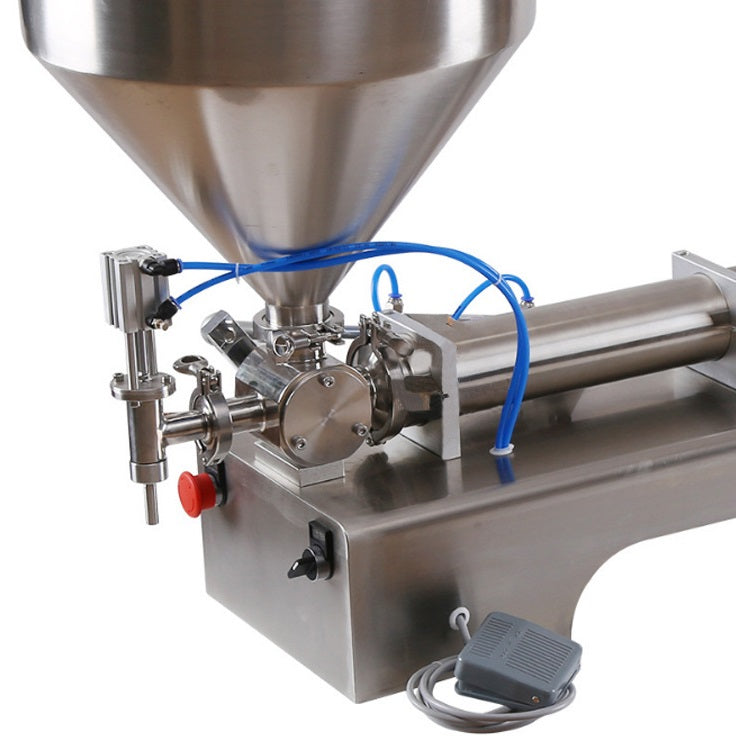 Semi-Automatic Piston Filling Machine — Single-Head Liquid & Paste