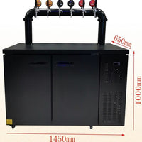 Commercial Draft Beer Kegerator (4, 6 &amp; 8 Tap) image preview