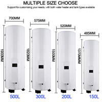 Commercial Storage Water Heater — Stainless Steel Tank, 150–500 L image preview