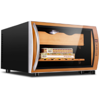 Vista previa de la imagen de Armario humidor termoeléctrico para puros — 25 L, puerta de cristal