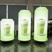 Can-Shaped Cylinder LED Video Display — Custom Digital Signage image preview