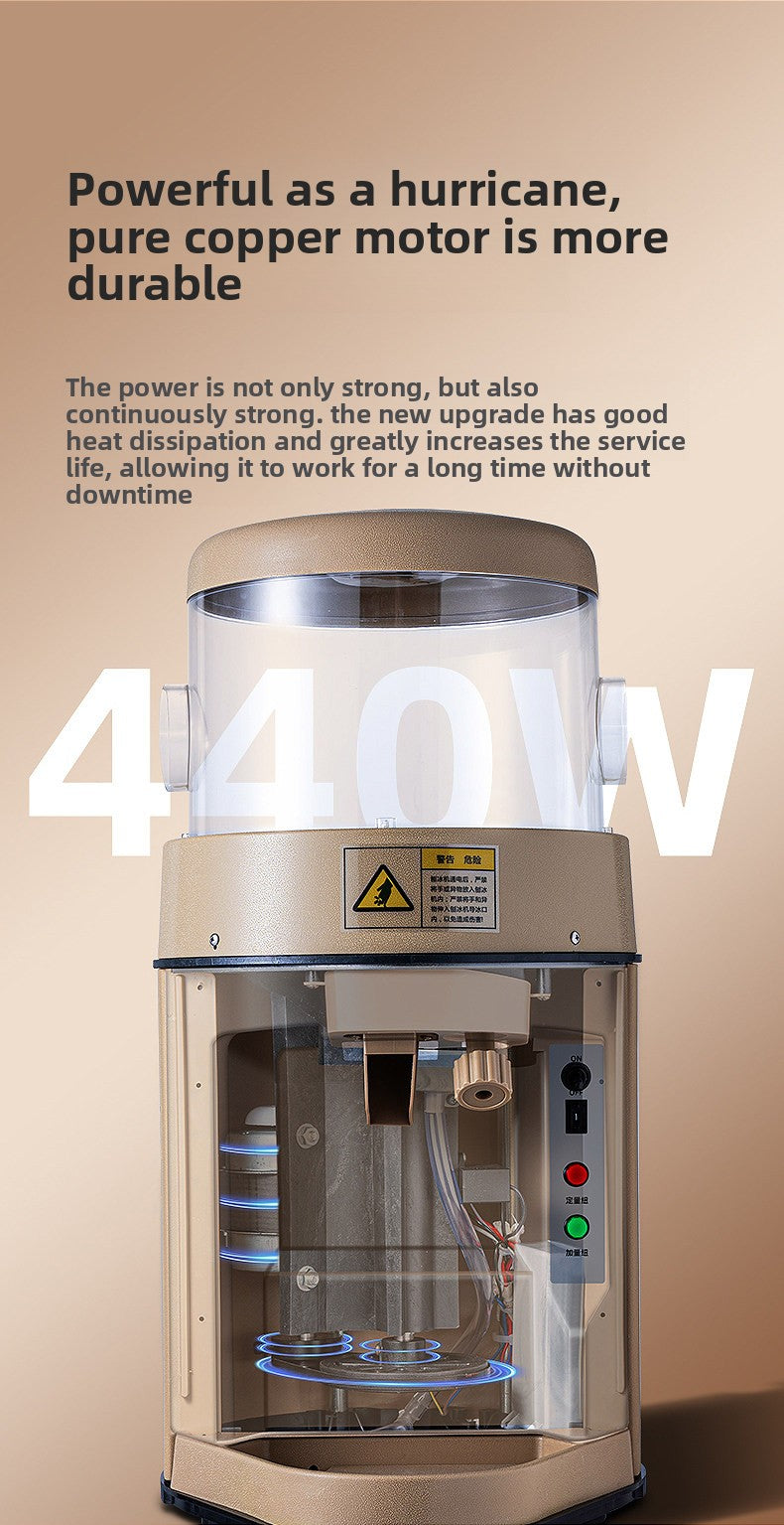 Commercial Automatic Ice Crusher — 480 kg/h