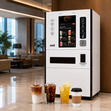 Multi-Drink Vending Machine — Coffee, Soda, Tea & Sparkling Water