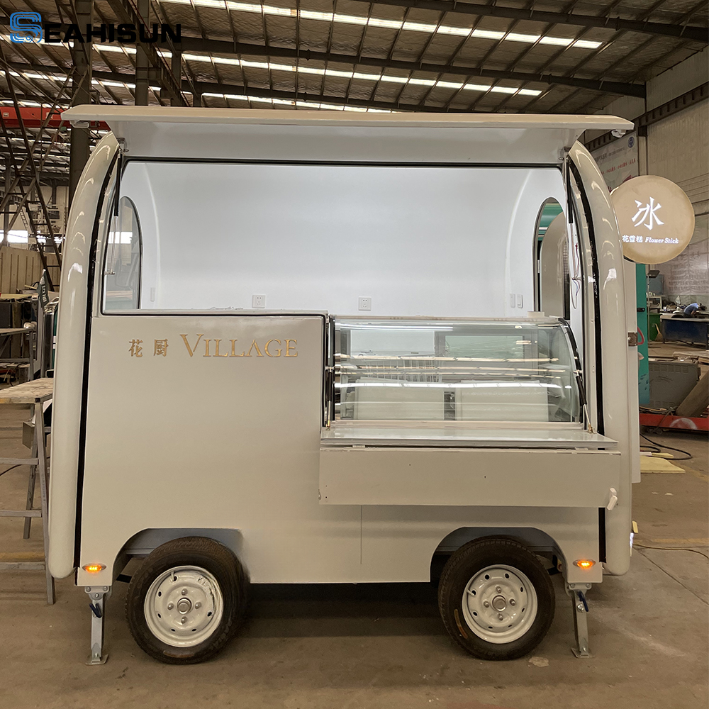 Enclosed Mobile Food Trailer — Towable Concession Cart