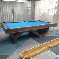 Solid Walnut Slate Pool Table — American 7/8/9 ft image preview
