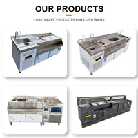 Custom Cocktail Bar Station — Refrigerated Underbar Workstation image preview