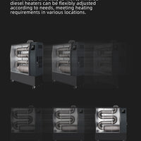 Commercial Diesel Radiant Heater — 13 kW, 50 L Tank image preview