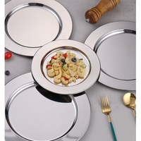 Metal Charger Plate — Stainless Steel Underplate image preview