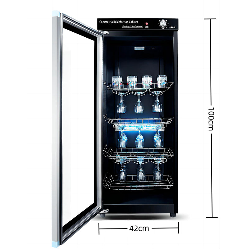 Commercial UV Disinfection Cabinet — Ozone Sterilizer & Dryer