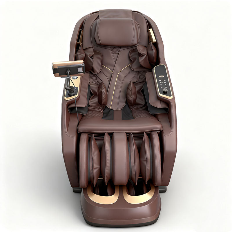 4D Zero-Gravity Shiatsu Massage Chair — SL Track, Heated, Voice Control