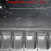 Refrigerated Countertop Salad &amp; Prep Rail image preview